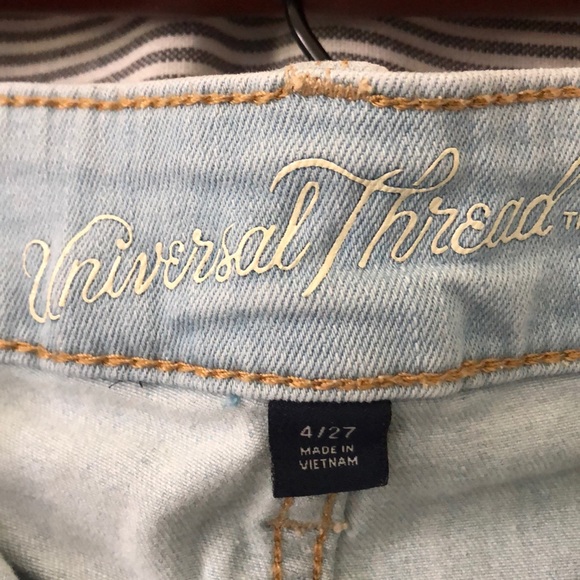 High Rise Jean Shorts - Picture 3 of 5